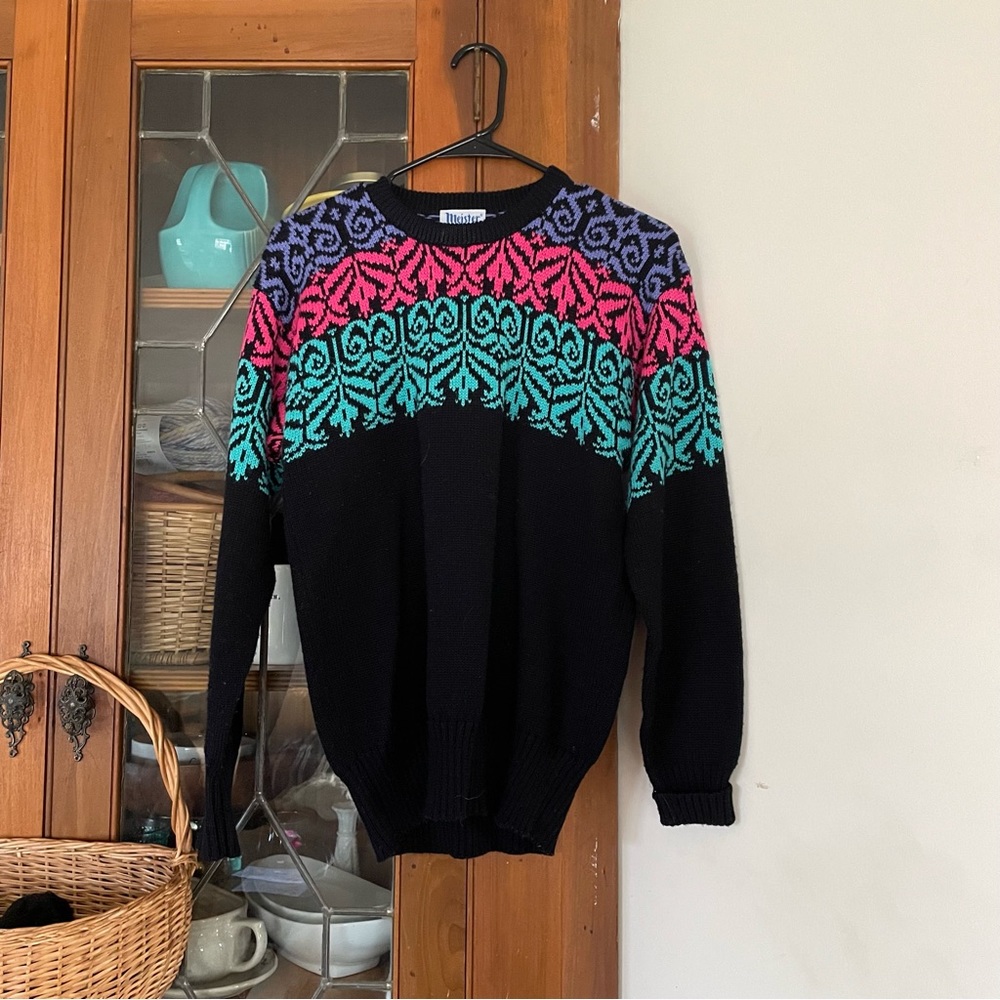 VINTAGE MEISTER SKI SWEATER
